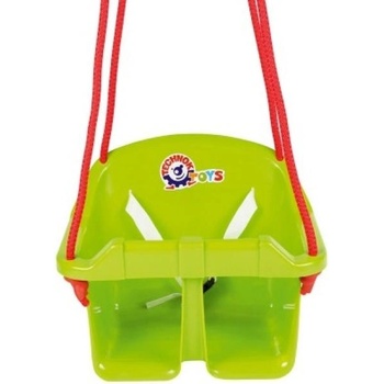 Teddies Бебешка люлка пластмаса зелена товароносимост 20кг