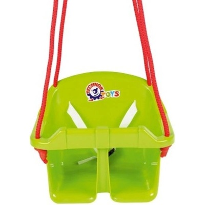 Teddies Бебешка люлка пластмаса зелена товароносимост 20кг