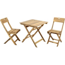 Rojaplast FILAX bistro set dřevěný