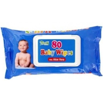 Baby Wipes Aloe Vera Plus ubrousky dětské 80 ks