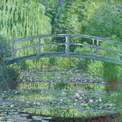Leknín: Zelená harmonie 1 deska 70x70