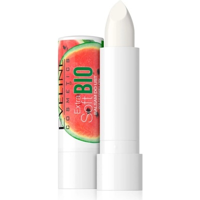 Eveline Cosmetics Extra Soft Bio Watermelon intenzívny hydratačný balzam na pery 4 g