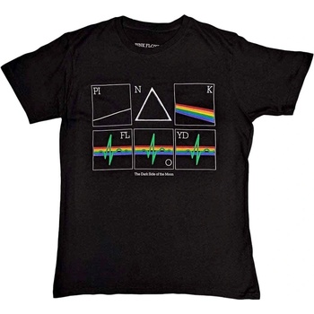 Pink Floyd Prism Heart Beat Black M Риза (PFTEE172MB02)