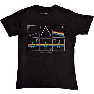 Pink Floyd Prism Heart Beat Black M Риза (PFTEE172MB02)