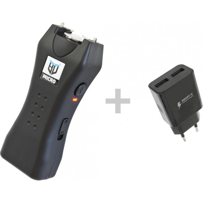 Beast Defense Paralyzér Micro 2500000 V s adaptérom čierny