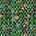 Teplákovina digital - Minecraft Squares zelená