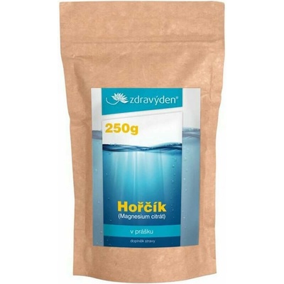 Zdravý Den Horčík Magnezium citrát prášok 250 g