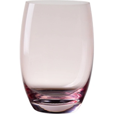 Lunasol Sklenice tumbler světle růžové Optima Glas 6 x 460 ml