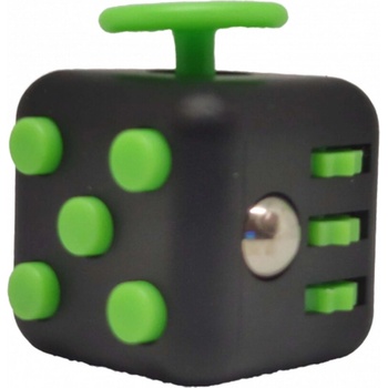 Fidget Cube černý zelený