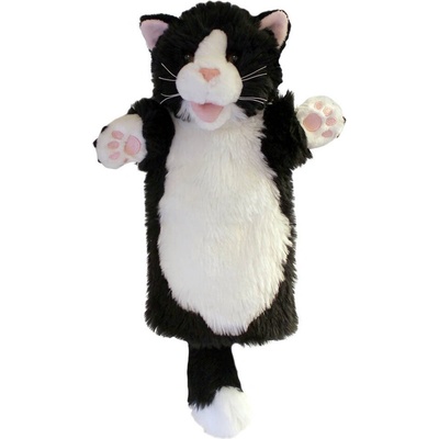 The Puppet Company Кукла за театър Котка в черно и бяло, серия Голяма ръкавица, 40 см (6003)
