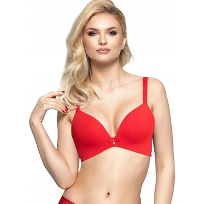 Konrad New Chloe push-up podprsenka bez kostíc červená