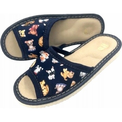 MAXIMUS detské papuče modré