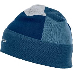 Ortovox Зимна шапка (beanie) Ortovox Patchwork Beanie - Blue Nunatak - размер One Size (904-6893-0111)