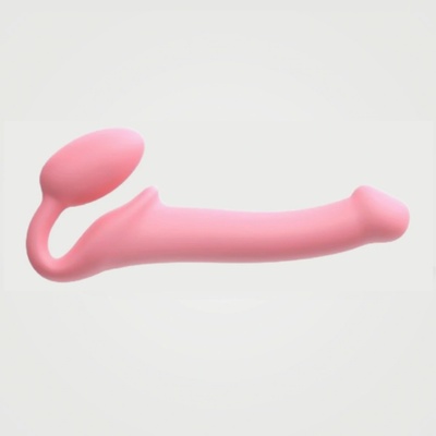 Strap-on-me Dildo připínací Bendable růžové S
