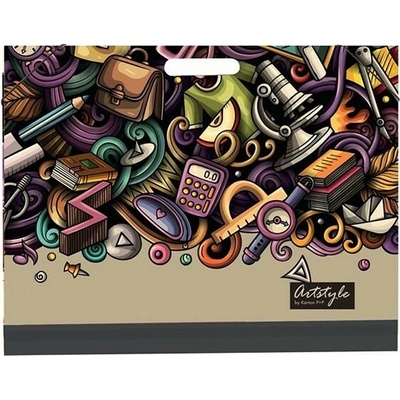 Oxybag 7-31520 Artstyle Grafity, dosky na výkresy A3, lamino, s gumičkami po stranách