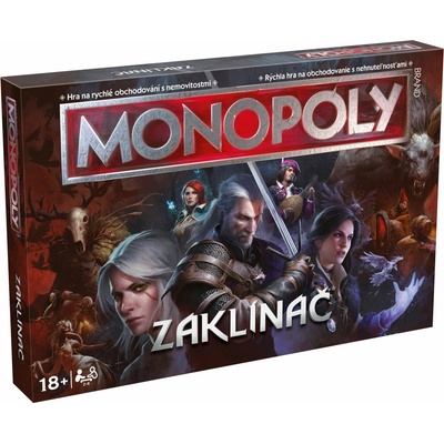 Monopoly Zaklínač - Winning Moves