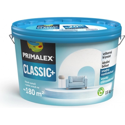 Primalex Classic+ 7,5 kg Biela