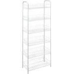 Metaltex Бял метален стелаж 41x104x23 cm Monaco - Metaltex (343016 006)