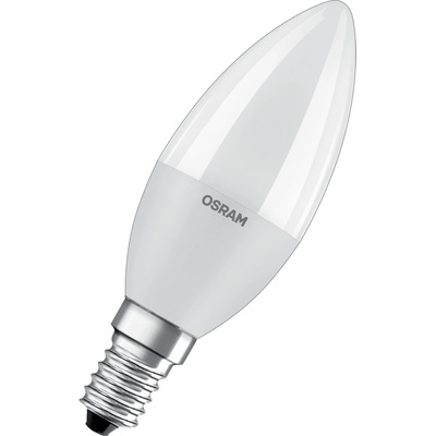 OSRAM LED žiarovka E14 7,5W 2700K matná, teplá biela