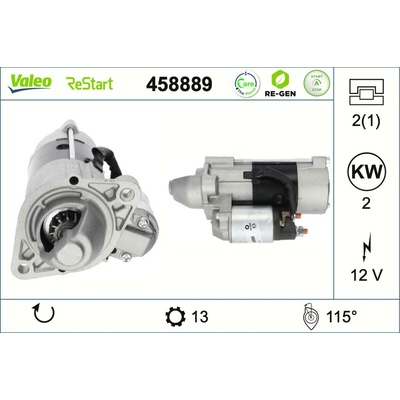 Štartér VALEO 458889