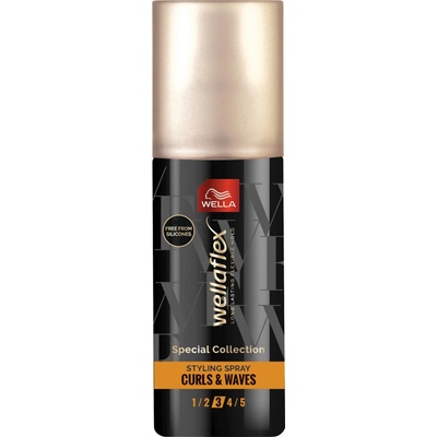 Wella Wellaflex Curls Definition Strong Hold Styling Spray 150 ml