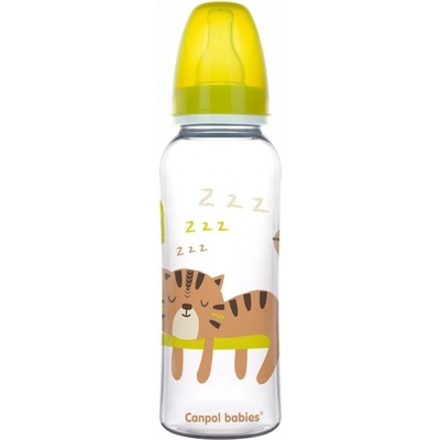 Canpol babies fľaša s potlačou Afrika Yellow 2021 250 ml
