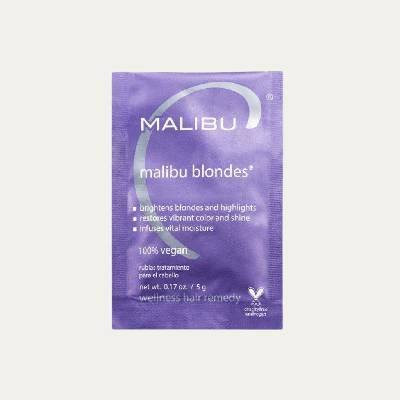 Malibu C Wellness Remedy Blondes kúra pro obnovu blond barvy vlasů 12 x 5 g