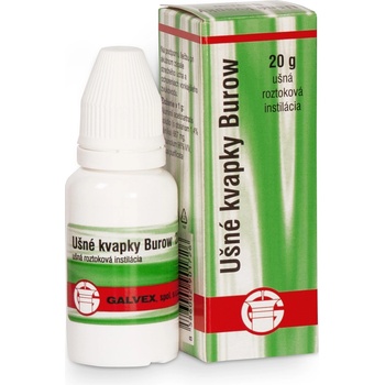 Burow ušná instilácia Vulm int.oto. 1x 20 g