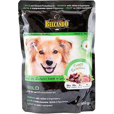 Belcando Zverina s prosom a brusnicami 125 g