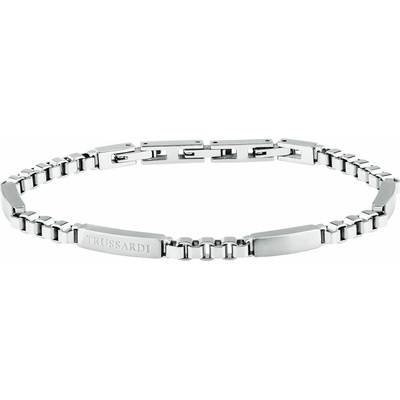 Trussardi Nadčasový náramok pre mužov z ocele T-Steel TJAXV37