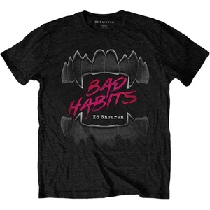 Ed Sheeran Bad Habits Black S Риза (EDTS05MB01)