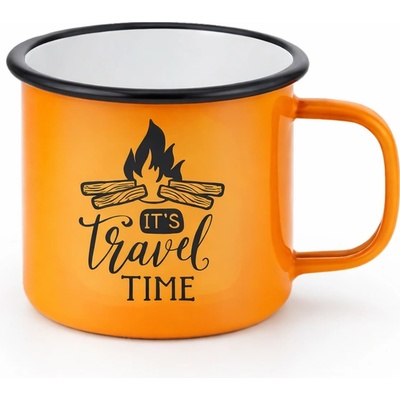 WARAGOD It’s Travel Time туристическа чаша 355 мл, оранжева (WAR000718.orange)