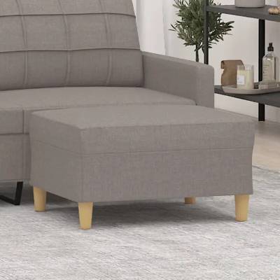 vidaXL Podnožka taupe 70x55x41 cm textil-349278