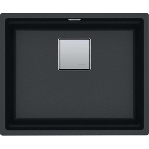 Franke Kubus 2 - Мивка Fragranite KNG 110-52, 56x46 cm, оникс 125.0641. 392 (125.0641.392) Мивка за вграждане