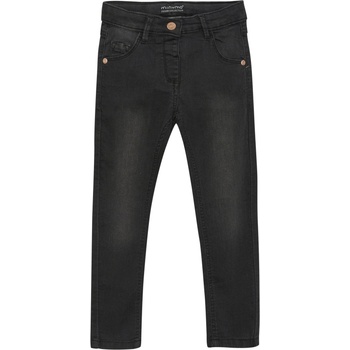 Minymo Детски дънки Minymo Kid's Jeans Stretch Slim Fit Girls Jeans - Grey Black - размер 116 (EU) (701-4002-0213)