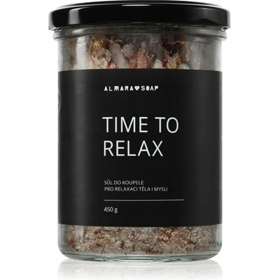 Almara Soap Time To Relax relaxační sůl do koupele 450 g
