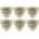 Dunlop 426R 0.88 Ultex Triangle 6 Перце за китара (426R88-6PACK-SET)