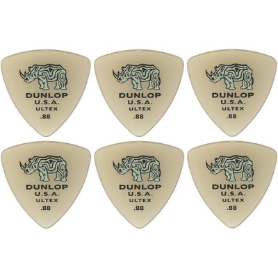 Dunlop 426R 0.88 Ultex Triangle 6 Перце за китара (426R88-6PACK-SET)