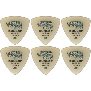 Dunlop 426R 0.88 Ultex Triangle 6 Перце за китара (426R88-6PACK-SET)