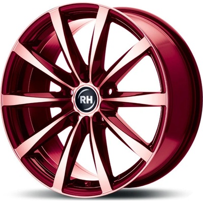 RH RIMS GT Rad 8x18 5x114,3 ET45 color polished - red