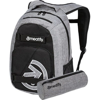 Meatfly Exile Grey Heather šedá 24 l
