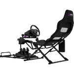 LORGAR FLEX RAF1, Sim Racing Cockpit Advanced, Foldable, 150x72x113 cm-playing, 38x72x126cm-folded, Black (LRG-RAF1) - xtreme