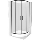 Mexen Rio 70x70 cm + tray round