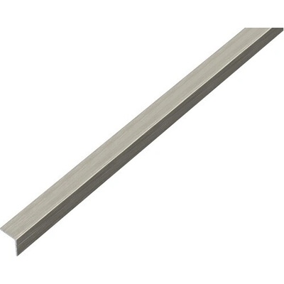 L profil alu nerez tmavý samolepiaci 15x15x1 mm 1 m