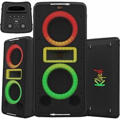 PŘENOSNÝ PÁRTY REPRODUKTOR KLIPSCH NEW YORK BT 5.2 RGB BASOVÝ MIKROFON 110DB