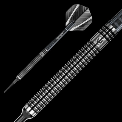 Sada soft šípok Winmau BLACK OUT 20g, 90% wolfram