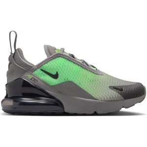 Nike Детски маратонки Nike Air Max 270 Childrens Trainers - Grey/Volt
