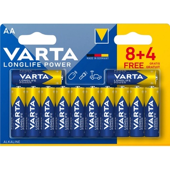 VARTA БАТЕРИИ varta longlife power aa (4008496659234)