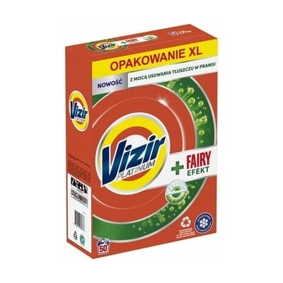 Vizir Prací prášek na barevné prádlo na bílé prádlo 2,75 kg
