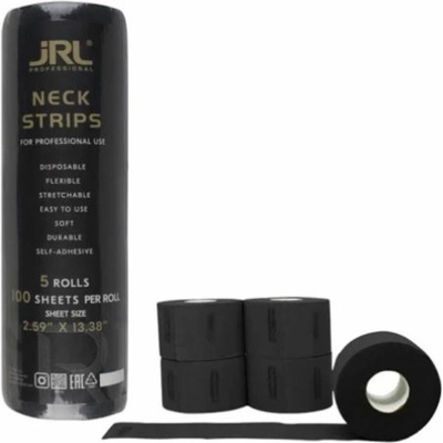 JRL Black papier na ochranu krku biely 5 x 100 ks